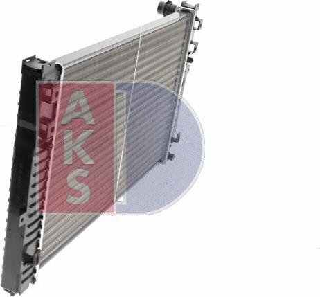 AKS Dasis 480026N - Radiateur, refroidissement du moteur cwaw.fr