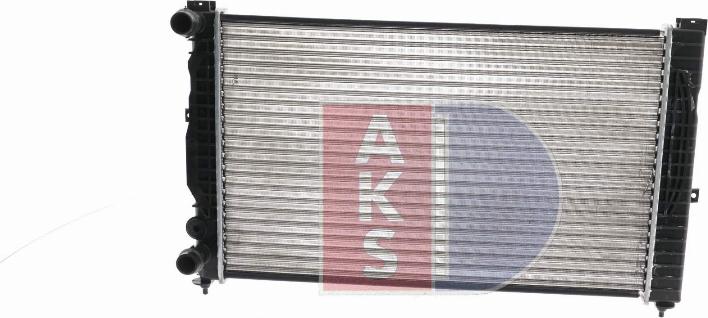 AKS Dasis 480026N - Radiateur, refroidissement du moteur cwaw.fr