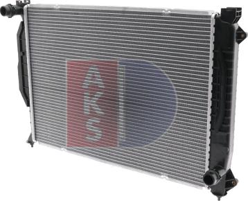 AKS Dasis 480140N - Radiateur, refroidissement du moteur cwaw.fr