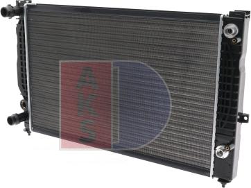 AKS Dasis 480370N - Radiateur, refroidissement du moteur cwaw.fr