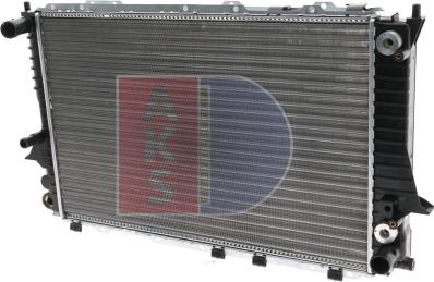 AKS Dasis 481150N - Radiateur, refroidissement du moteur cwaw.fr