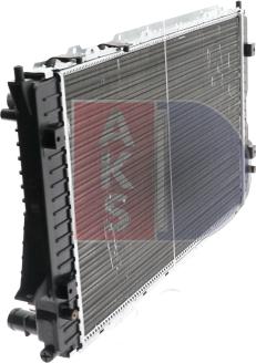 AKS Dasis 481150N - Radiateur, refroidissement du moteur cwaw.fr