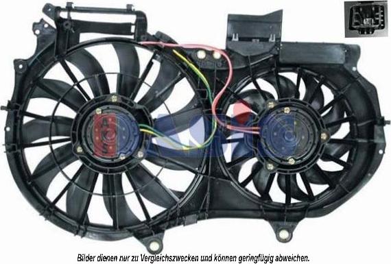 AKS Dasis 488008N - Ventilateur, refroidissement du moteur cwaw.fr