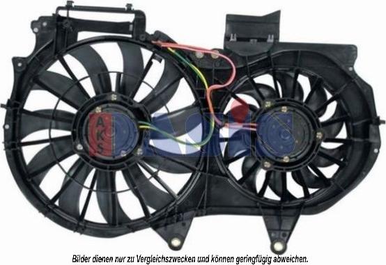 AKS Dasis 488012N - Ventilateur, refroidissement du moteur cwaw.fr