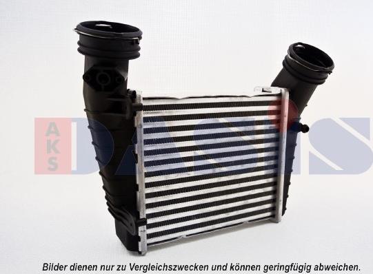 AKS Dasis 487001N - Intercooler, échangeur cwaw.fr