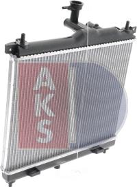 AKS Dasis 560073N - Radiateur, refroidissement du moteur cwaw.fr