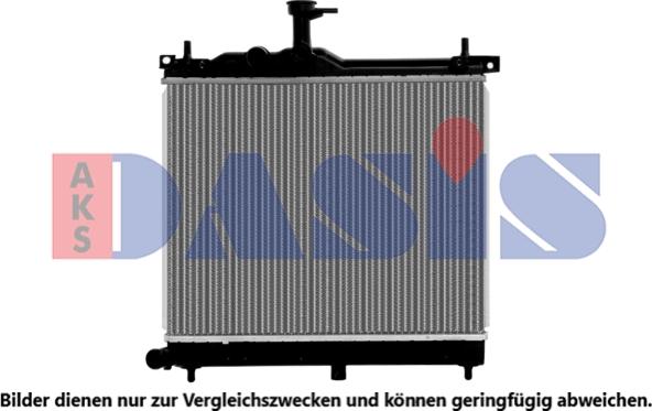 AKS Dasis 560073N - Radiateur, refroidissement du moteur cwaw.fr