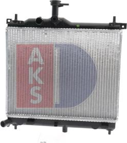 AKS Dasis 560073N - Radiateur, refroidissement du moteur cwaw.fr