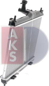 AKS Dasis 560073N - Radiateur, refroidissement du moteur cwaw.fr