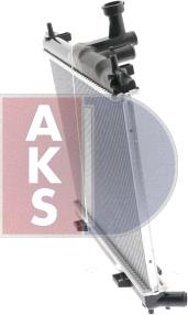 AKS Dasis 560073N - Radiateur, refroidissement du moteur cwaw.fr