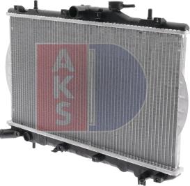 AKS Dasis 560340N - Radiateur, refroidissement du moteur cwaw.fr