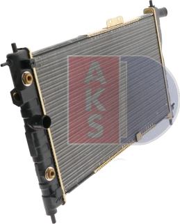 AKS Dasis 510050N - Radiateur, refroidissement du moteur cwaw.fr