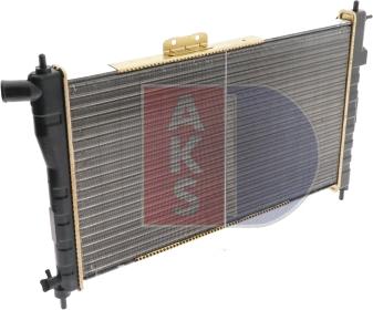 AKS Dasis 510050N - Radiateur, refroidissement du moteur cwaw.fr