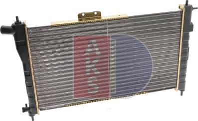 AKS Dasis 510050N - Radiateur, refroidissement du moteur cwaw.fr