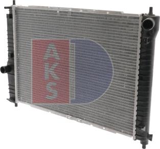 AKS Dasis 510066N - Radiateur, refroidissement du moteur cwaw.fr