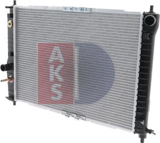 AKS Dasis 510067N - Radiateur, refroidissement du moteur cwaw.fr