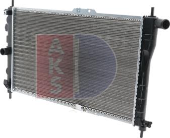 AKS Dasis 510010N - Radiateur, refroidissement du moteur cwaw.fr