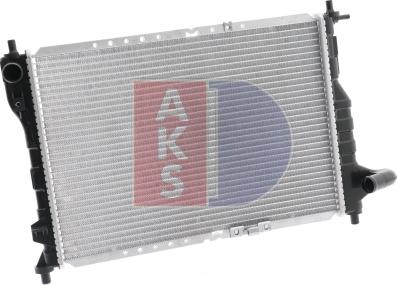 AKS Dasis 520098N - Radiateur, refroidissement du moteur cwaw.fr