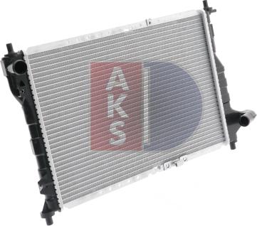 AKS Dasis 520098N - Radiateur, refroidissement du moteur cwaw.fr