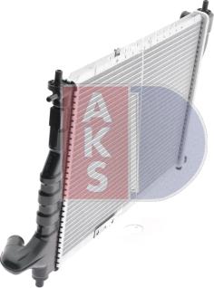 AKS Dasis 520098N - Radiateur, refroidissement du moteur cwaw.fr