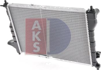 AKS Dasis 520098N - Radiateur, refroidissement du moteur cwaw.fr