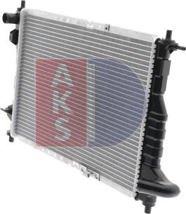 AKS Dasis 520098N - Radiateur, refroidissement du moteur cwaw.fr