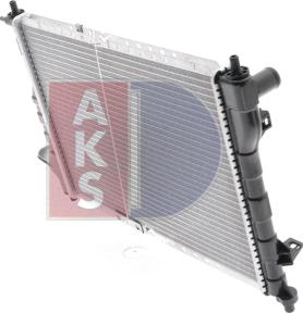 AKS Dasis 520098N - Radiateur, refroidissement du moteur cwaw.fr