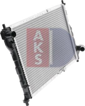 AKS Dasis 520098N - Radiateur, refroidissement du moteur cwaw.fr