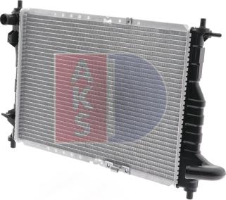 AKS Dasis 520098N - Radiateur, refroidissement du moteur cwaw.fr