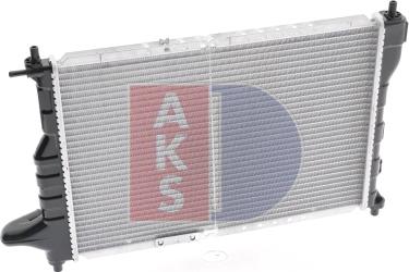 AKS Dasis 520098N - Radiateur, refroidissement du moteur cwaw.fr