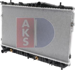 AKS Dasis 520085N - Radiateur, refroidissement du moteur cwaw.fr