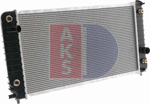 AKS Dasis 520340N - Radiateur, refroidissement du moteur cwaw.fr