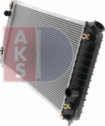 AKS Dasis 520340N - Radiateur, refroidissement du moteur cwaw.fr