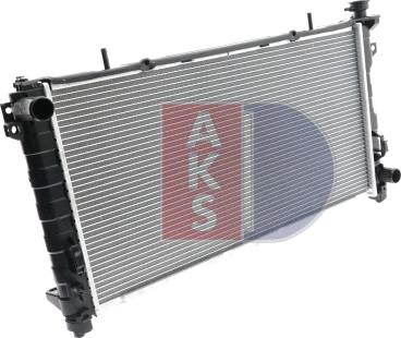 AKS Dasis 520780N - Radiateur, refroidissement du moteur cwaw.fr