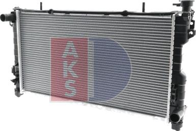 AKS Dasis 520780N - Radiateur, refroidissement du moteur cwaw.fr