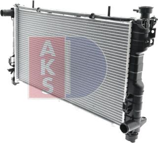 AKS Dasis 520780N - Radiateur, refroidissement du moteur cwaw.fr