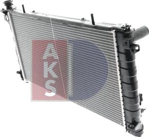 AKS Dasis 520780N - Radiateur, refroidissement du moteur cwaw.fr