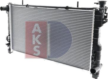 AKS Dasis 520780N - Radiateur, refroidissement du moteur cwaw.fr