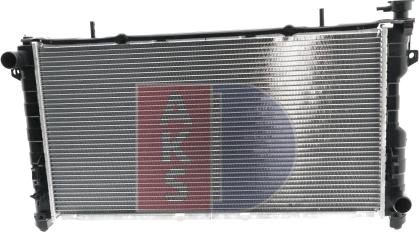 AKS Dasis 520780N - Radiateur, refroidissement du moteur cwaw.fr