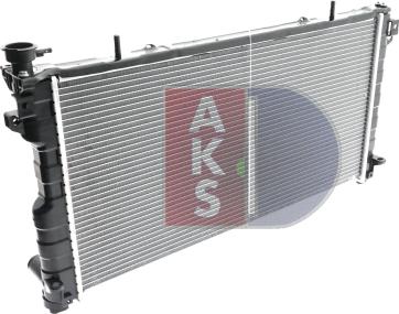 AKS Dasis 520780N - Radiateur, refroidissement du moteur cwaw.fr