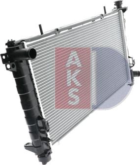 AKS Dasis 520780N - Radiateur, refroidissement du moteur cwaw.fr