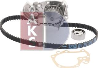 AKS Dasis 570254N - Pompe à eau + kit de courroie de distribution cwaw.fr