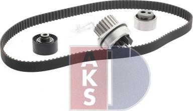 AKS Dasis 570262N - Pompe à eau + kit de courroie de distribution cwaw.fr