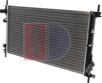 AKS Dasis 090079N - Radiateur, refroidissement du moteur cwaw.fr