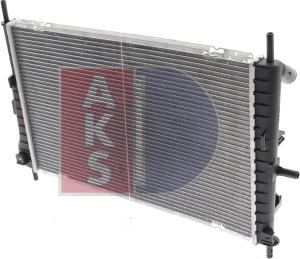 AKS Dasis 090073N - Radiateur, refroidissement du moteur cwaw.fr