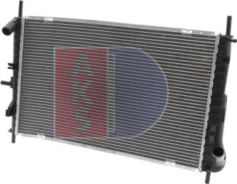 AKS Dasis 090073N - Radiateur, refroidissement du moteur cwaw.fr