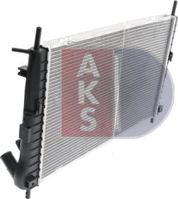 AKS Dasis 090073N - Radiateur, refroidissement du moteur cwaw.fr