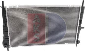 AKS Dasis 090073N - Radiateur, refroidissement du moteur cwaw.fr