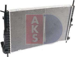 AKS Dasis 090073N - Radiateur, refroidissement du moteur cwaw.fr