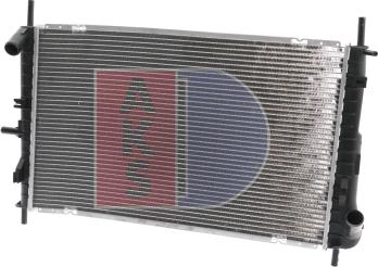 AKS Dasis 090073N - Radiateur, refroidissement du moteur cwaw.fr